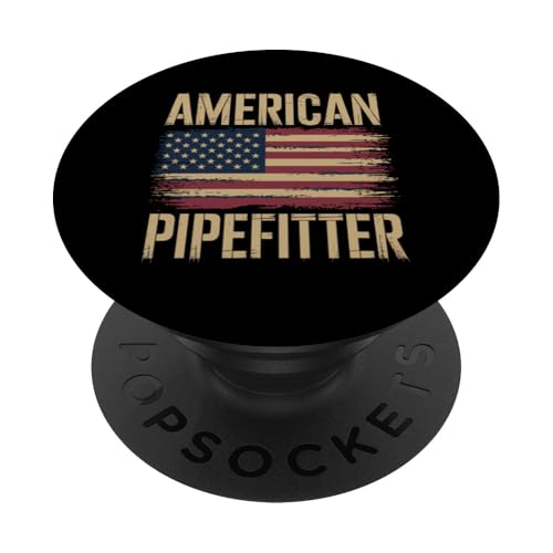 Pipefitter Pipe Fitter Klempner Pipefitter PopSockets Klebender PopGrip von Gifts for Pipefitters / Pipefitter Gifts for Men