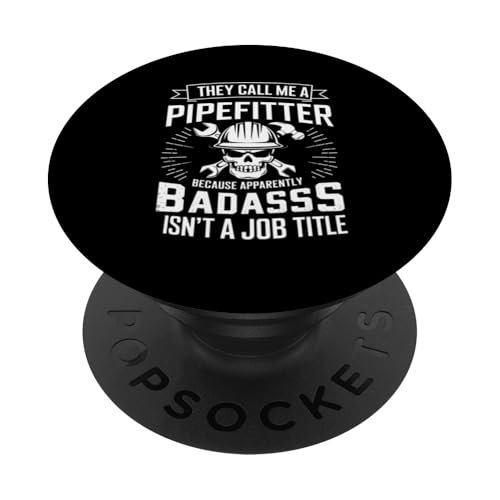 Pipefitter Pipe Fitter Klempner Pipefitter PopSockets Klebender PopGrip von Gifts for Pipefitters / Pipefitter Gifts for Men