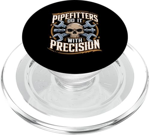 Pipefitter Pipe Fitter Klempner Pipefitter PopSockets PopGrip für MagSafe von Gifts for Pipefitters / Pipefitter Gifts for Men