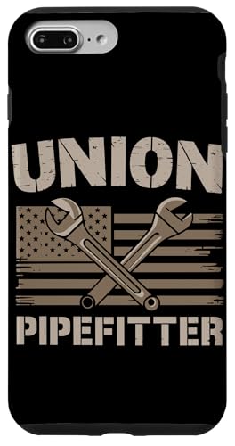 Pipefitter Pipe Fitter Klempner Proud Union Pipefitter Hülle für iPhone 7 Plus/8 Plus von Gifts for Pipefitters / Pipefitter Gifts for Men