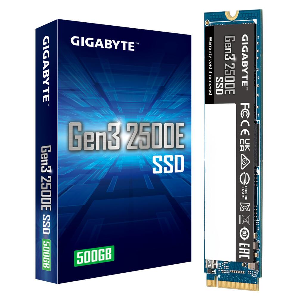 GIGABYTE Gen3 2500E M.2 SSD intern 500 GB von GigaByte