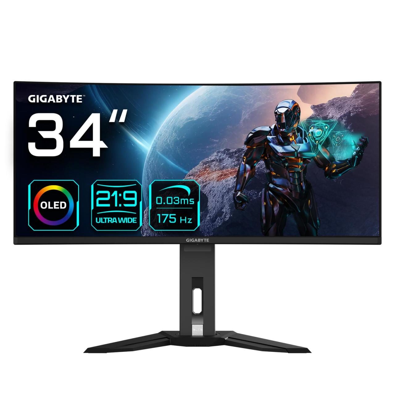 GIGABYTE MO34WQC WQHD Curved Gaming Monitor 34" (86,3cm) von GigaByte