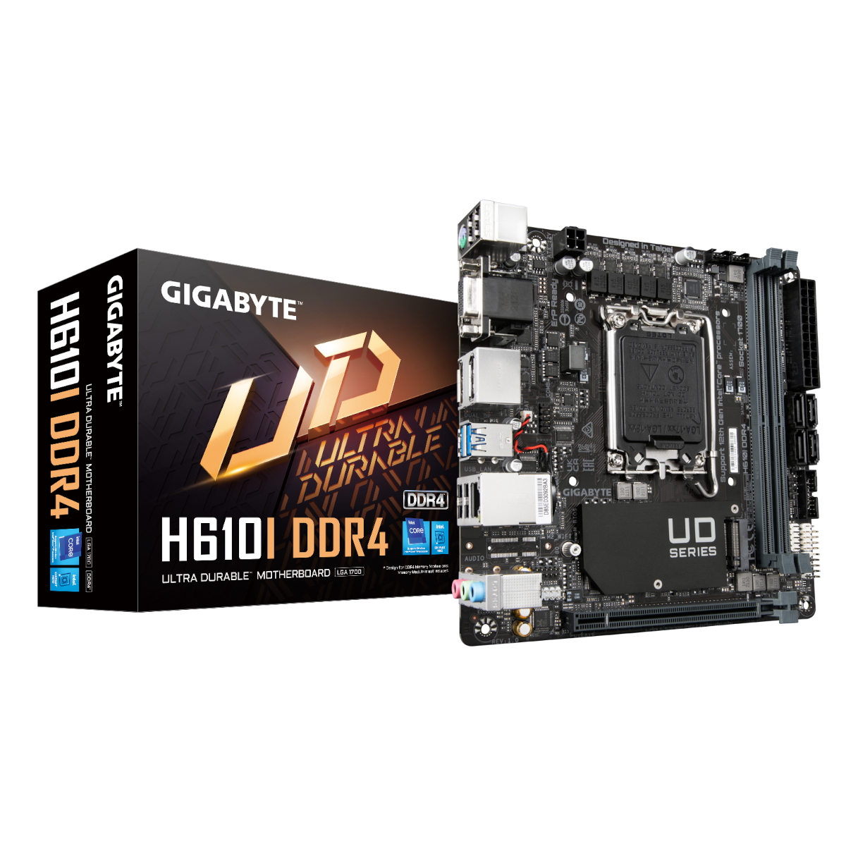 GIGABYTE H610I DDR4 Mainboard von Gigabyte
