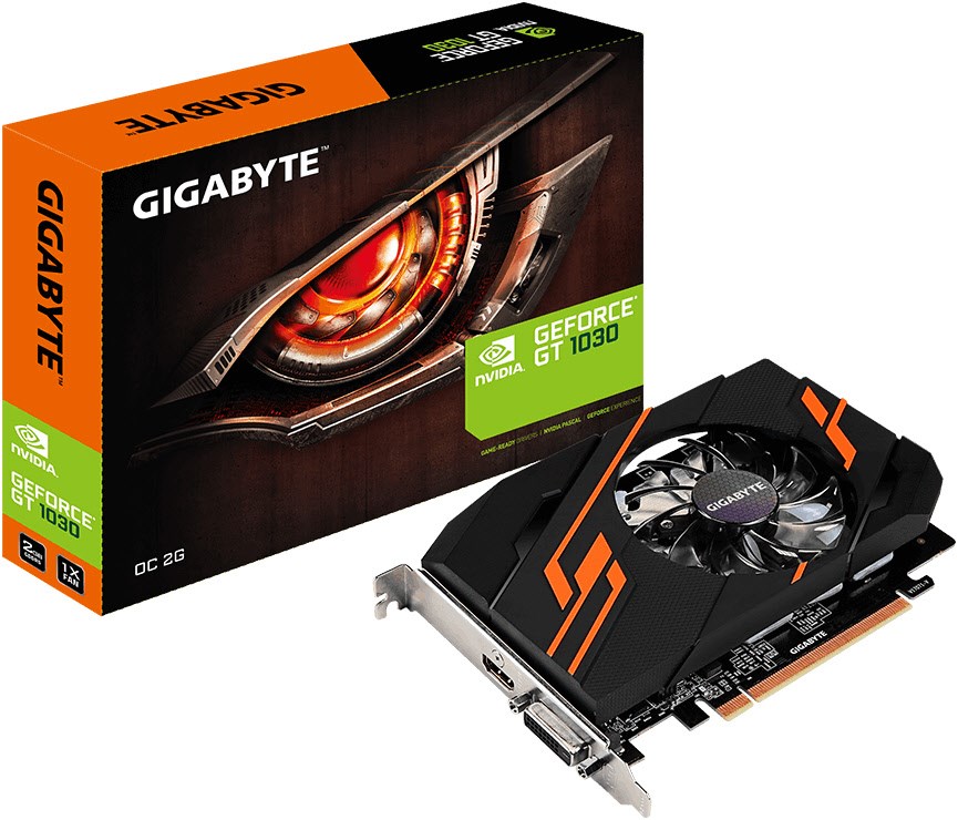 GeForce GT 1030 OC (2GB) PCI-E Grafikkarte von Gigabyte