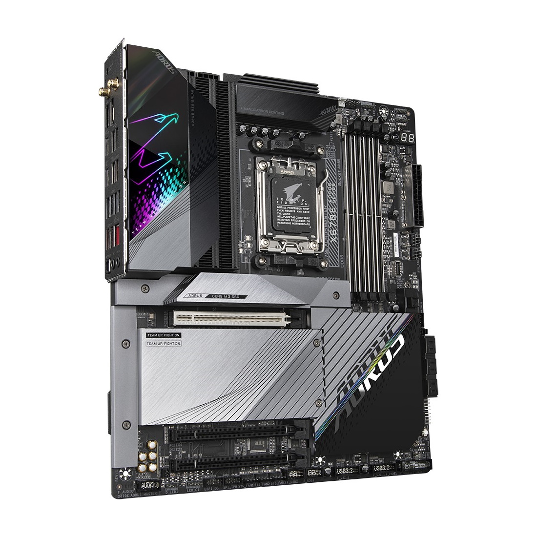 GigaByte X670E AORUS MASTER Mainboard Sockel AM5 von Gigabyte