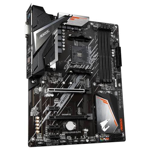 Gigabyte A520 AORUS ELITE Mainboard Sockel (PC) AMD AM4 Formfaktor (Details) ATX Mainboard-Chipsatz von Gigabyte