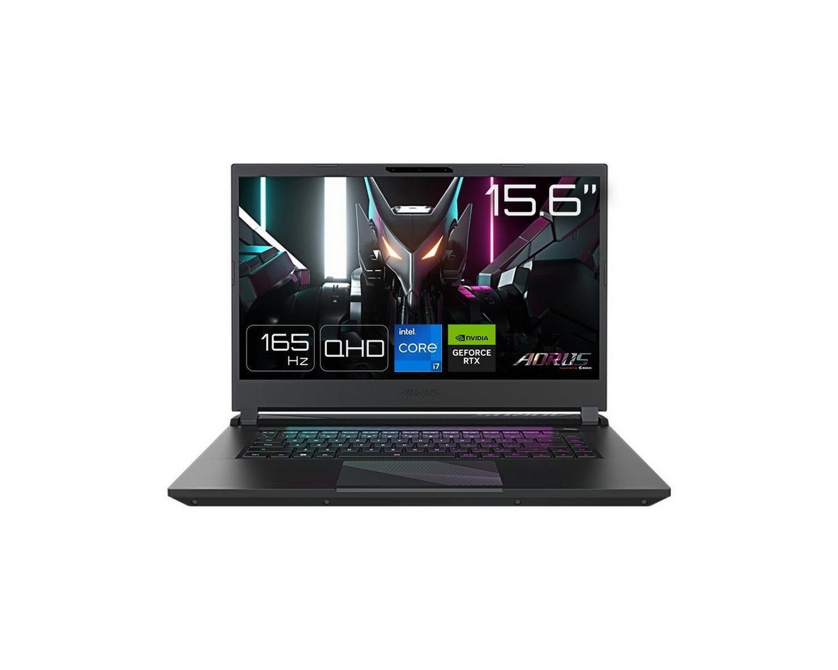 Gigabyte AORUS 15 BKF-H3DE754SH Gaming-Notebook (39.62 cm/15.6 Zoll, Intel Core i7 13620H, RTX 4060, 5000 GB SSD) von Gigabyte