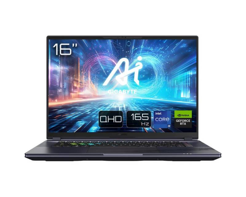 Gigabyte AORUS 16X 9KG-43DEC54SH Gaming-Notebook (40.64 cm/16 Zoll, Intel Core i7 13650HX, RTX 4060, 10000 GB SSD) von Gigabyte