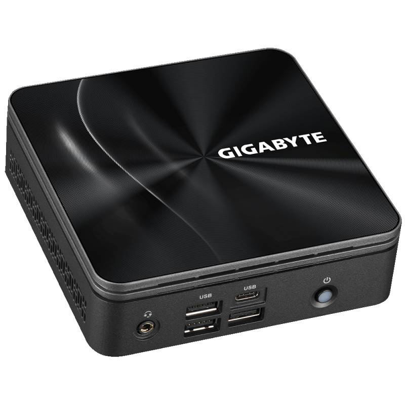 Gigabyte BRIX Barebone GB-BRR5-4500 - Ryzen 5 4500U 6x 2,30GHz, AMD-Grafik, 2x DDR4 SO-DIMM, 1x M.2, oOS von Gigabyte