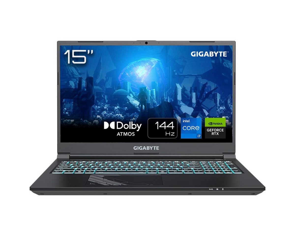 Gigabyte G5 MF5-H2DE354KH Gaming-Notebook (39.62 cm/15.6 Zoll, Intel Core i7 13620H, RTX 4050, 4000 GB SSD) von Gigabyte