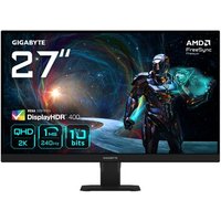 Gigabyte GS27QXA 68,6cm (27") QHD IPS Gaming Monitor 16:9 HDMI/DP 240Hz 1ms von Gigabyte