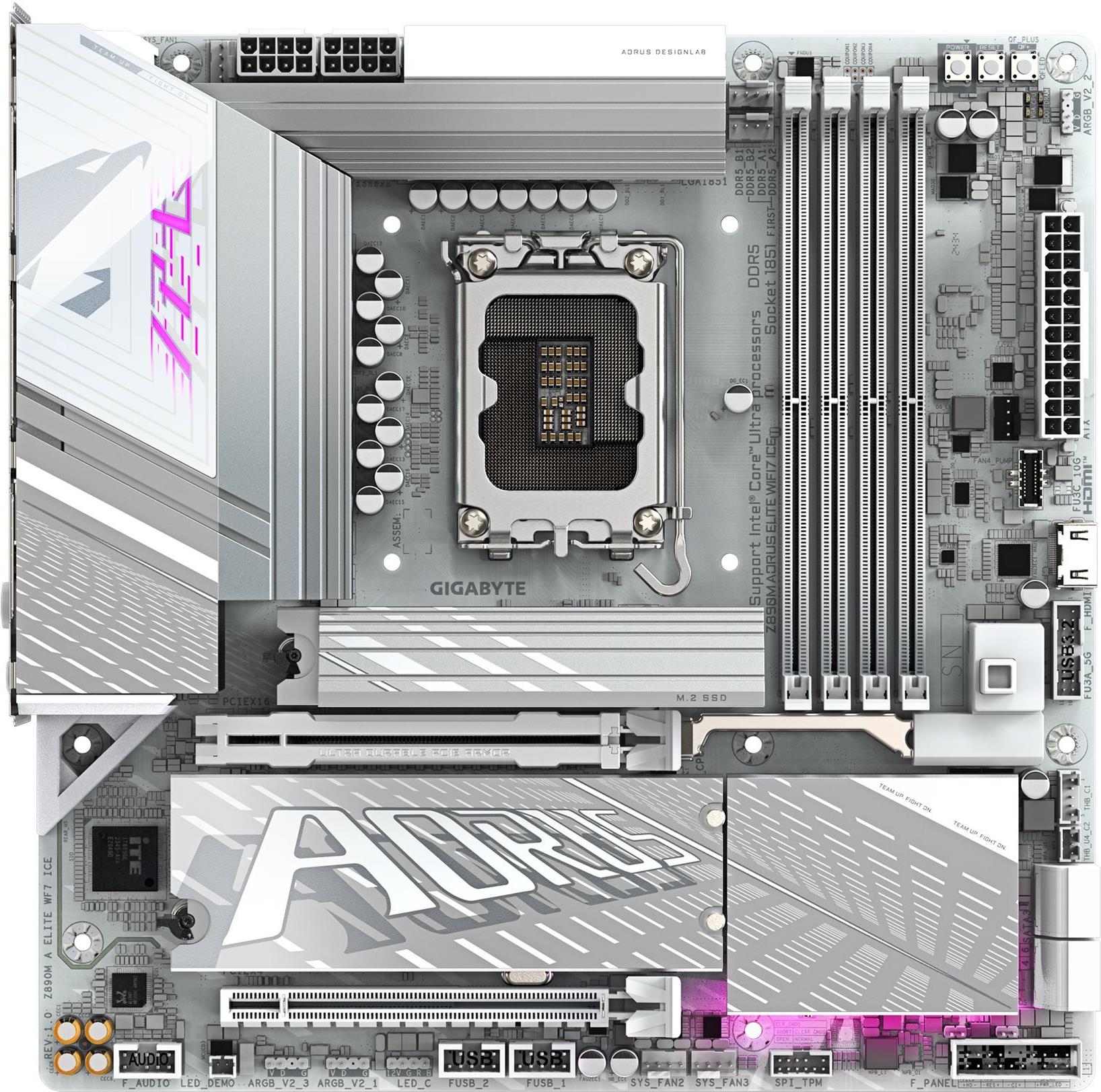 Gigabyte Z890M A ELITE WF7 ICE (Z890M A ELITE WF7 ICE) von Gigabyte