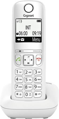 Gigaset A690 DECT/GAP Schnurloses Telefon analog Freisprechen Weiß von Gigaset