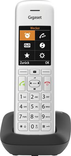 Gigaset CE575 DECT Mobilteil Silber-Schwarz von Gigaset