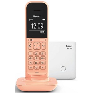 Gigaset CL390A Schnurloses Telefon mit Anrufbeantworter cantaloupe von Gigaset