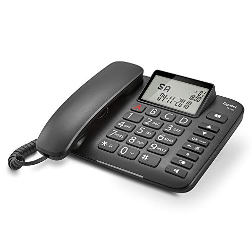 Gigaset DL380 - Schnurelefon Ohne Anrufbeantworter Mit Großem Display - Große Knöpfe, Ausgezeichnete Klangqualität, Optischer Led Signal Gigaset DL380 - Schnurelefon Ohne Anrufbeantworter Mit Großem Display - Große Knöpfe, Ausgezeichnete Klangqualität, Optischer Led Signal von Gigaset