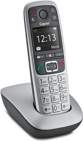 Gigaset E560 - Schnurlostelefon mit Rufnummernanzeige - DECT\GAP - Platin von Gigaset