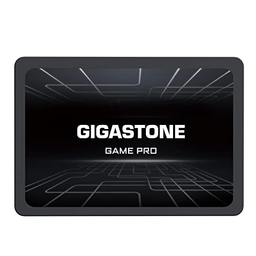 Gigastone SATA SSD 1TB 2,5 Zoll 3D NAND Bis zu 530MB/s interne SSD SATA III SSD Festplatte Kompatibel mit Laptop und PC Desktop Festkörper-Laufwerk 2,5" SLC Cache Performance von Gigastone