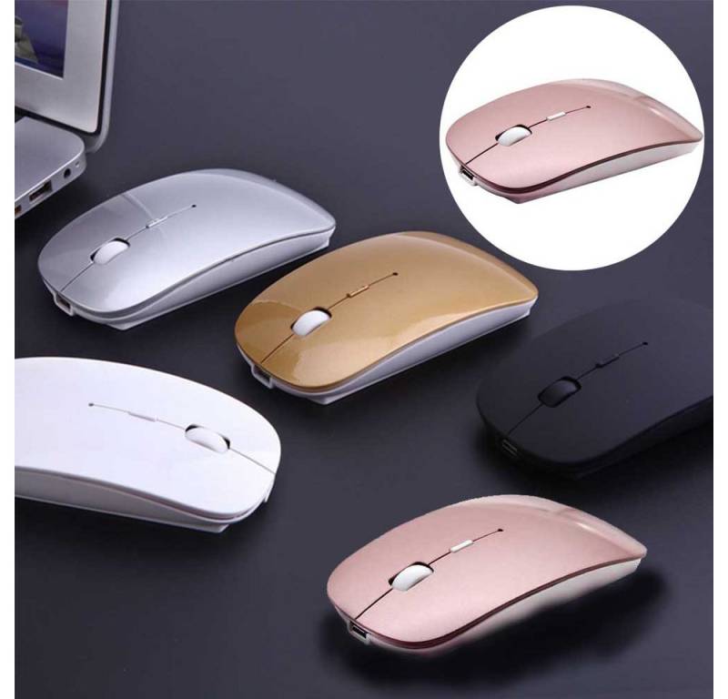 Gigicial Bluetooth Maus, Silent Bluetooth 4.0, Rechargable Built-in Battery Maus von Gigicial