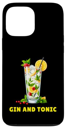 Gin and Tonic Outfit Sommer Party Cocktail Gin Liebhaber Hülle für iPhone 13 Pro Max von Gin mit Tonic Design für Herren Damen Party Drink