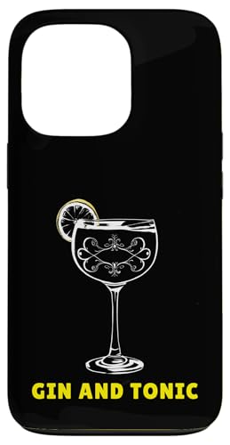 Gin and Tonic Outfit Sommer Party Cocktail Gin Liebhaber Hülle für iPhone 13 Pro von Gin mit Tonic Design für Herren Damen Party Drink