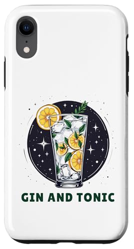 Gin and Tonic Outfit Sommer Party Cocktail Gin Liebhaber Hülle für iPhone XR von Gin mit Tonic Design für Herren Damen Party Drink