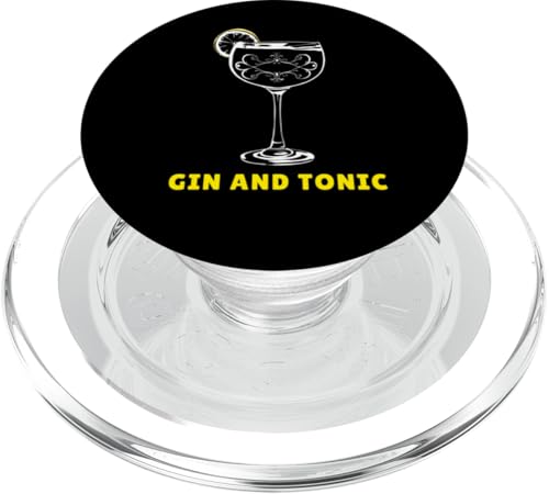 Gin and Tonic Outfit Sommer Party Cocktail Gin Liebhaber PopSockets PopGrip für MagSafe von Gin mit Tonic Design für Herren Damen Party Drink