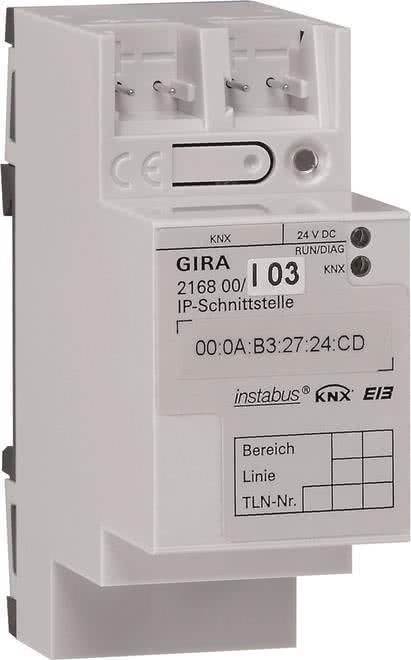 GIRA IP-Schnittstelle KNX/EIB REG 216800 (216800) von Gira