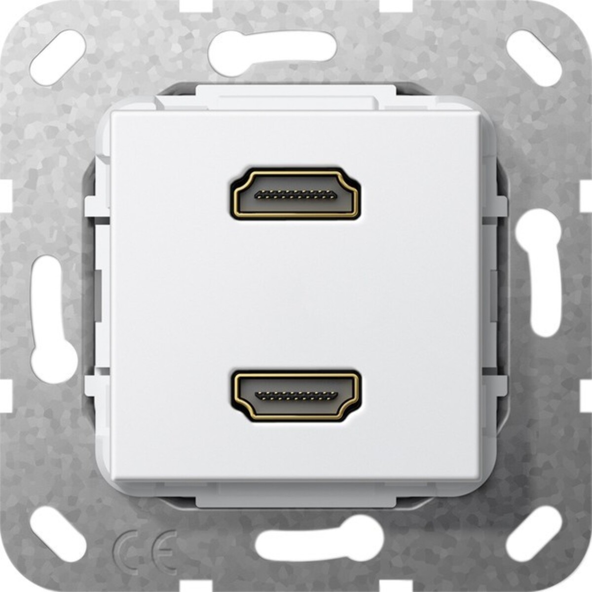 Gira HDMI 2fach Kabelpeitsche 567203 von Gira