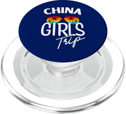 China-Reise für Mädchen, Reisen, Urlaub, Damen, China PopSockets PopGrip für MagSafe von Girls Trip Travel & Co