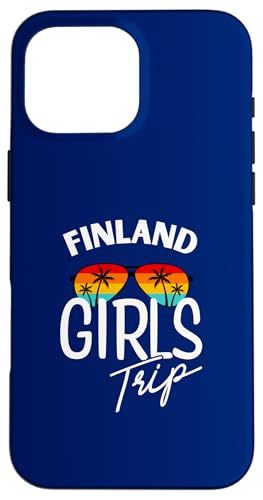 Hülle für iPhone 16 Pro Max Finnland Mädchen Reise Urlaub Damen Finnland von Girls Trip Travel & Co