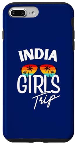 Hülle für iPhone 7 Plus/8 Plus Indien Mädchen Reise Urlaub Damen Indien von Girls Trip Travel & Co