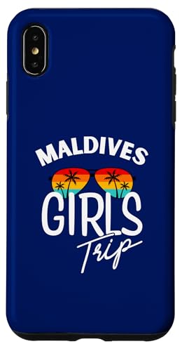 Hülle für iPhone XS Max Malediven Mädchen Reise Urlaub Damen Malediven von Girls Trip Travel & Co