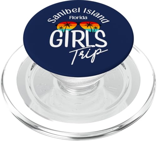 Damen Mädchen Reise Sanibel Island Damen Mädchen Reise PopSockets PopGrip für MagSafe von Girls Trip Vintage & Co