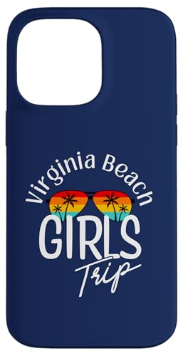 Hülle für iPhone 14 Pro Max Virginia Beach Damen Mädchen Ausflug von Girls Trip Vintage & Co