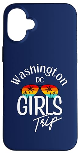 Hülle für iPhone 16 Plus Washington DC Damen Mädchen Trip von Girls Trip Vintage & Co