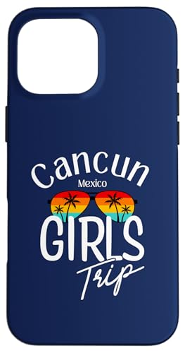 Hülle für iPhone 16 Pro Max Cancun Mexiko Damen Mädchen Trip Cancun von Girls Trip Vintage & Co