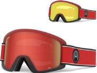 Giro Winterbrille GIRO SEMI RED ELEMENT (AMBER SCARLET 40% S2 verspiegeltes Glas + YELLOW 84% S0 gefärbtes Glas) (NEU) von Giro