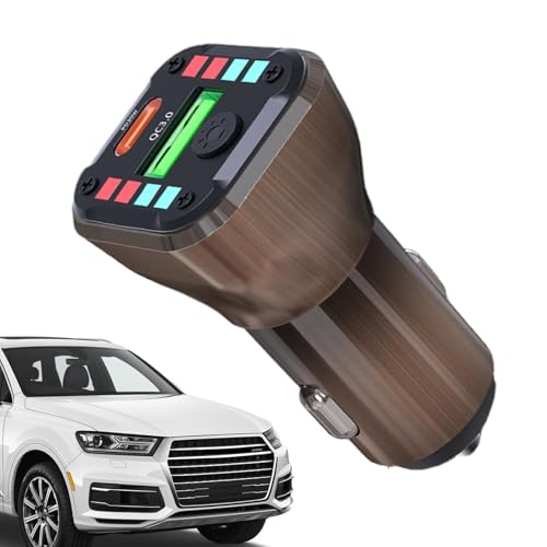 Car Charger Adapter, Fast Vehicle USB Charger, Port Car Charger, Portable Car Phone Charger, Car Charger with Ambient Light, USB Car Charging Adapter, Fast Charging Car Adapter, USB Charger von Gitekain