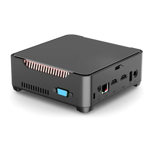 Giwnhvx Mini-PC 8GB DDR4 256G NVMe Mini-Desktop-Computer Unterstützt HD 4K Triple Display Pro Gaming-Computer für Schule/Zuhause/Büro Kleiner PC 4K HD-Anschluss VGA Win 11 EU-Stecker von Giwnhvx