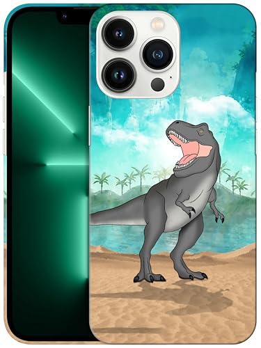 GlamCase - Bedruckte PC-Hülle mit Dinosaurier-Motiv für iPhone 13 Pro von GlamCase