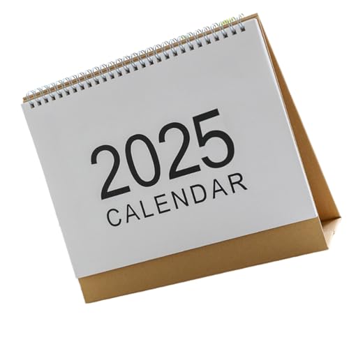 2025 Tischkalender Einfacher Jahreskalender Kalender Standkalender Monatskalender Bürokalender Jahresplaner von Glanhbnol