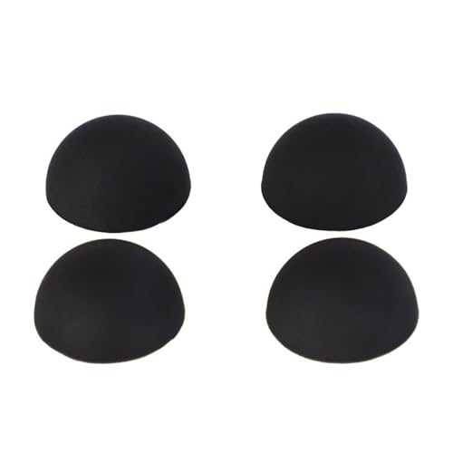 Glanhbnol Silikon Elastomer Dämpfer Pad Absorberfüße Für Plattenspieler Lautsprecher Verstärker 4-teiliges Set Schwarz von Glanhbnol