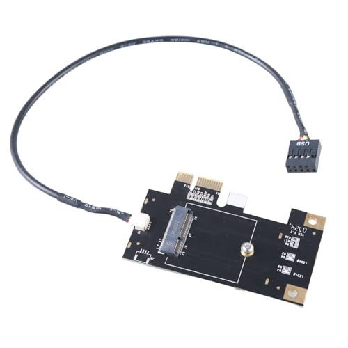 PCIE Adapter Karte Für PC Desktop Drahtlose Vernetzung Kompatibel Karte Adapter Für AX210 MT7921 7922 von Glanhbnol