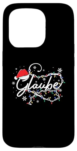 Hülle für iPhone 15 Pro Glaube Weihnachten Christliche Lichterketten von Glaube Weihnachten Christliche Deko