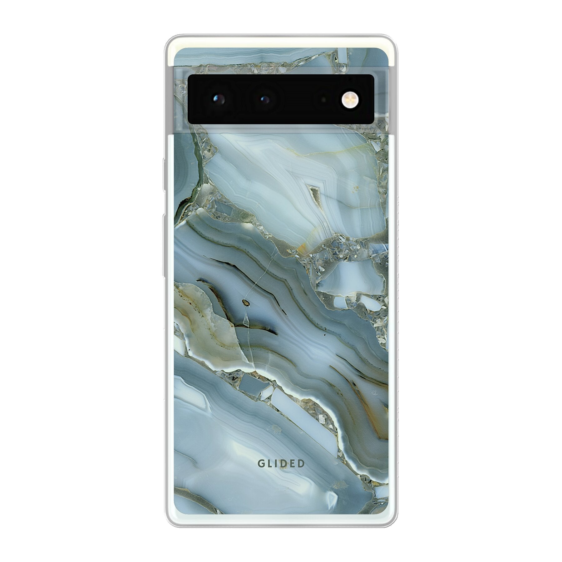 Green Marble - Google Pixel 6 Handyhülle - Soft case von Glided