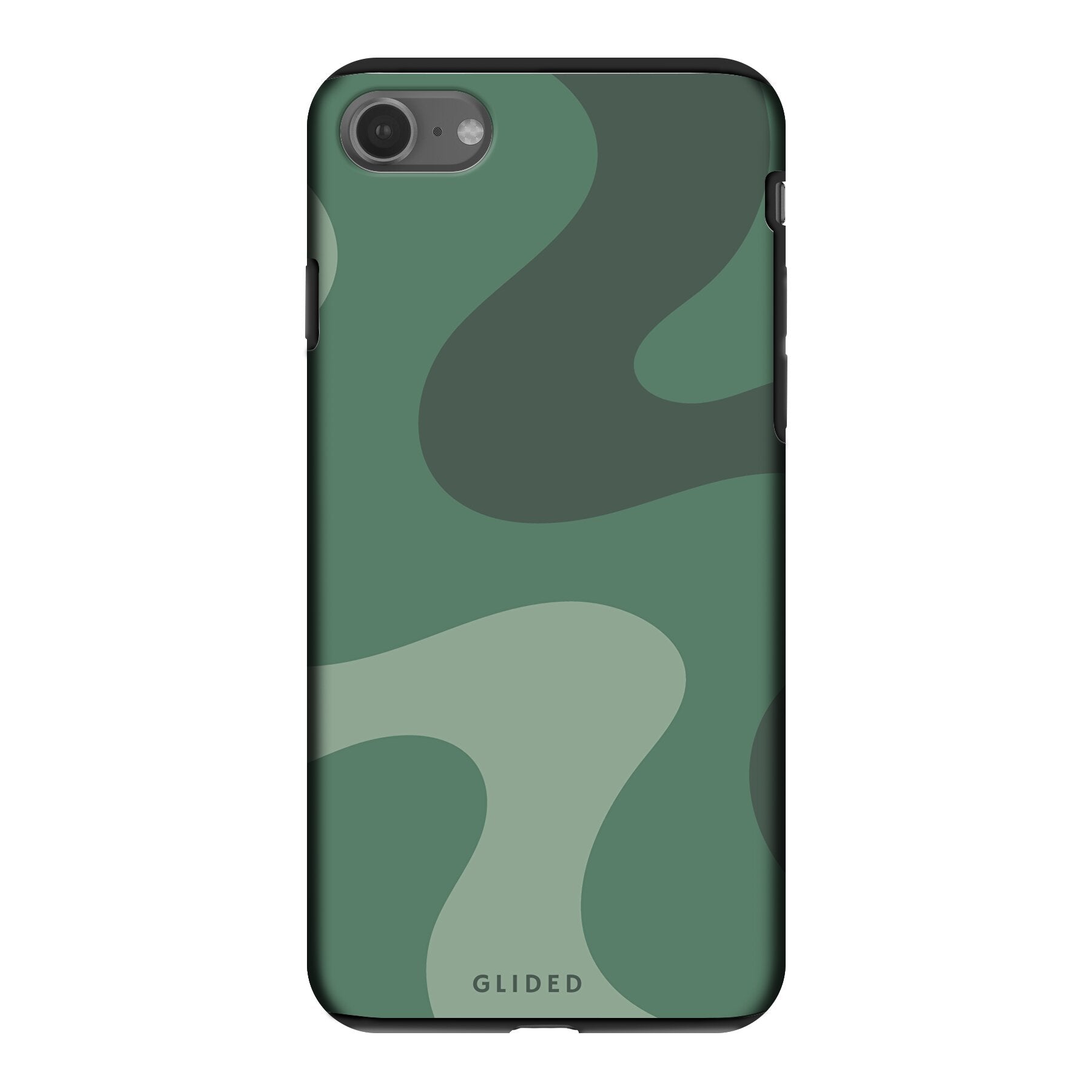 Green Wave - iPhone 8 Handyhülle - Biologisch Abbaubar von Glided