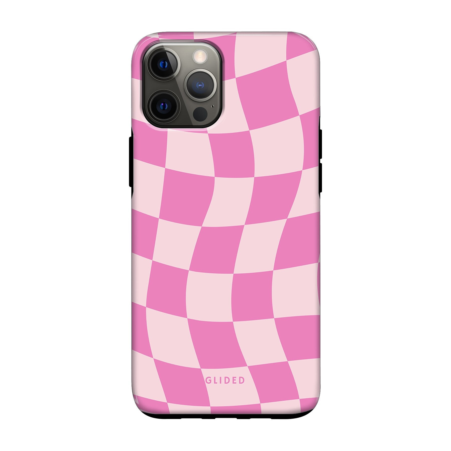 Pink Chess - iPhone 12 Pro Handyhülle - Soft case von Glided