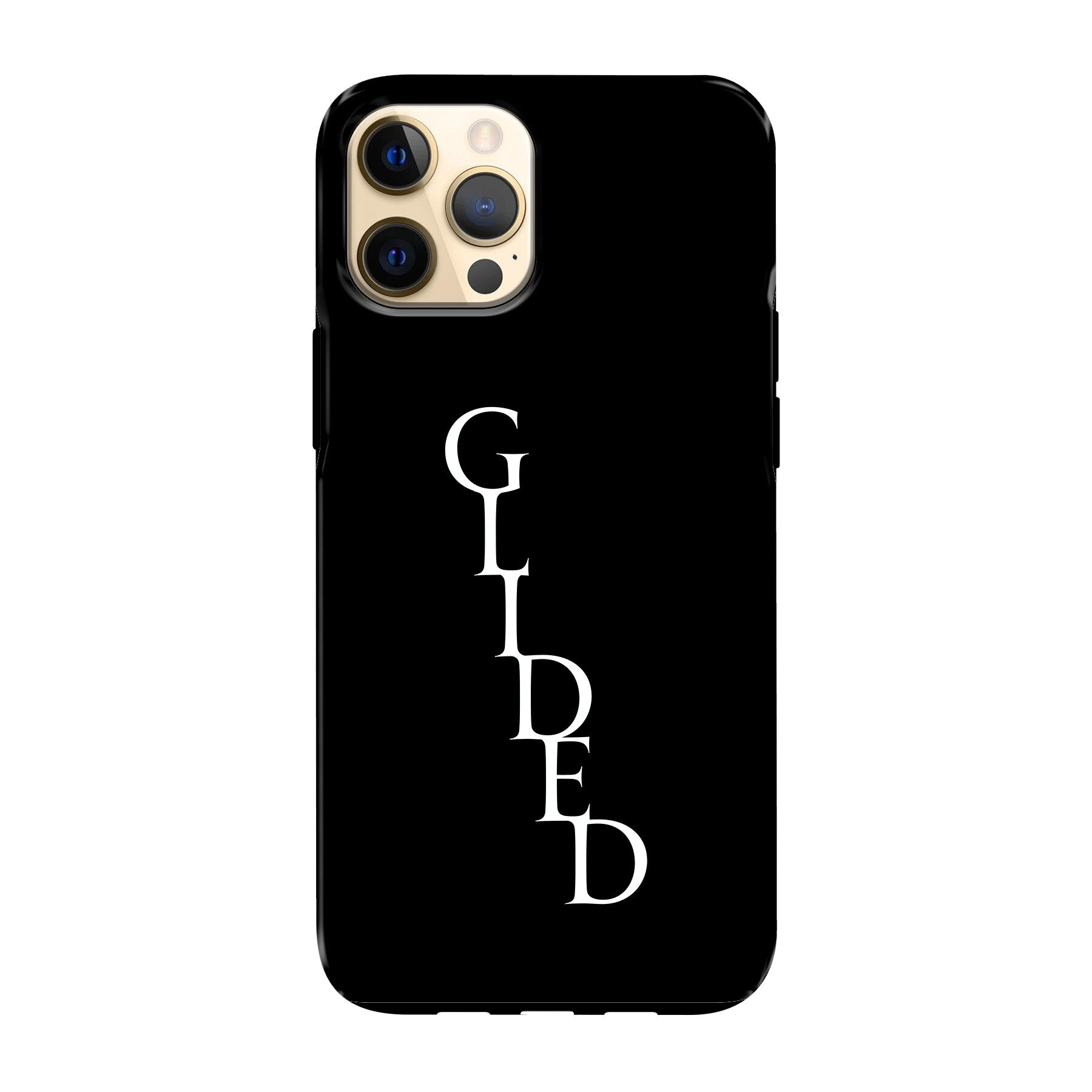 Premium Glided Exclusiv - iPhone 12 Pro Max Handyhülle - Crossbody case mit Band von Glided