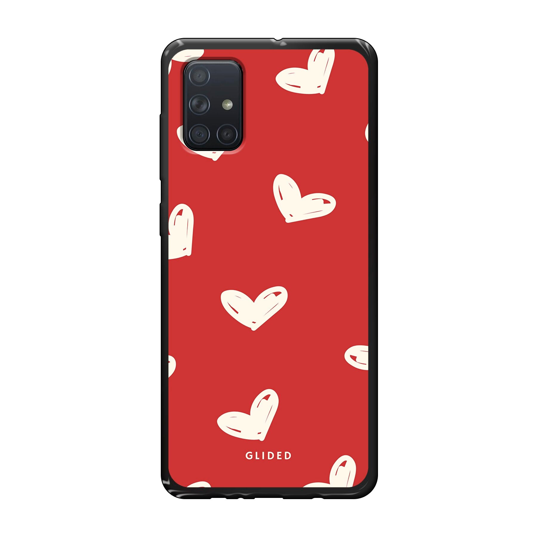 Red Love - Samsung Galaxy A71 Handyhülle - Tough case von Glided